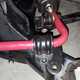 Coupe swaybar on a Sedan subframe. Close, but not quite.